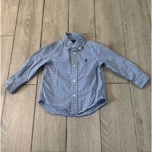 Polo Ralph Lauren Long Sleeve Dress Shirt Size 2T